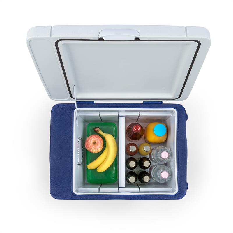 Klarstein Herrenhandtasche, termoelektrický box (chlad/teplo), 45 l, A++, modrý – Obrázok 4