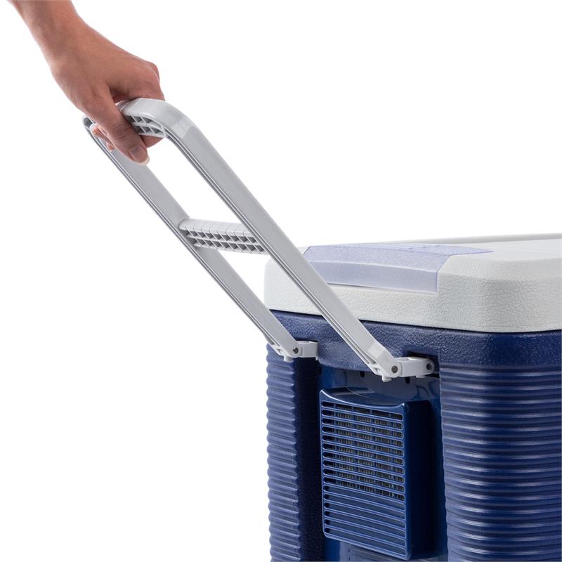 Klarstein Herrenhandtasche, termoelektrický box (chlad/teplo), 45 l, A++, modrý – Obrázok 5