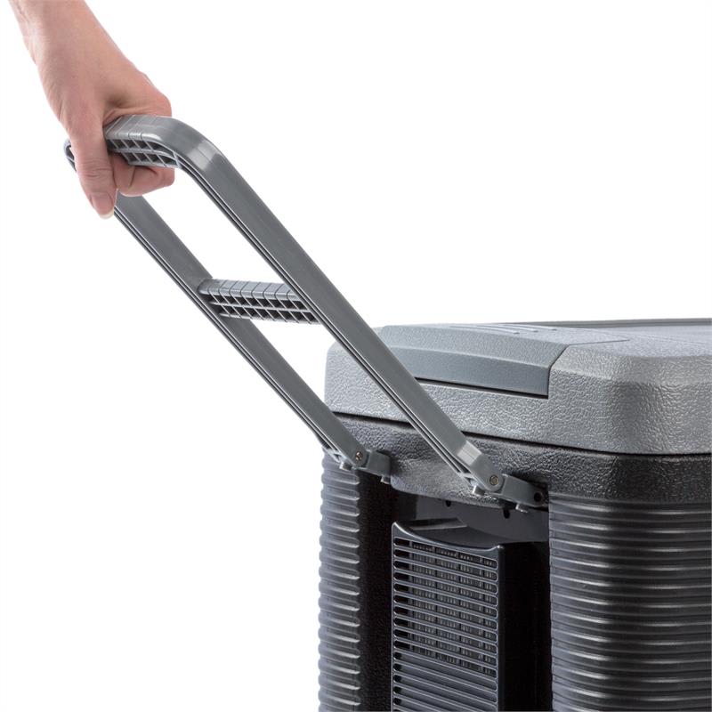 Klarstein Herrenhandtasche, termoelektrický box (chlad/teplo), 45 l, A++, šedý – Obrázok 4