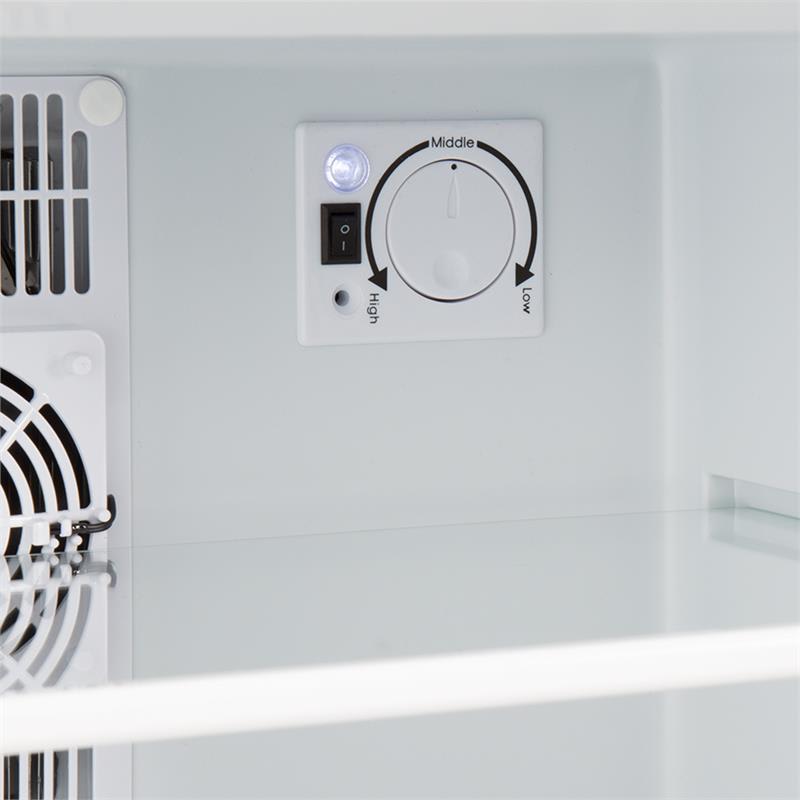 Klarstein Winehouse, minibar, 17 l, 60W, trieda A++, 38dB, sklenené dvierka, čierny – Obrázok 4
