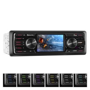 Auna MD-550BT, autorádio/moniceiver, BT, USB, SD, MP3, bez CD mechaniky, 4 x 45 W, 3" LCD, AUX