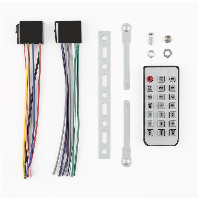 Auna MD-550BT, autorádio/moniceiver, BT, USB, SD, MP3, bez CD mechaniky, 4 x 45 W, 3" LCD, AUX – Obrázok 3