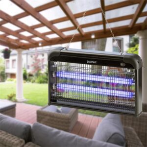 DURAMAXX Mosquito Ex 5000, 30W, čierny, elektrický hubič hmyzu, elektrická mriežka, pasca, 150 m2
