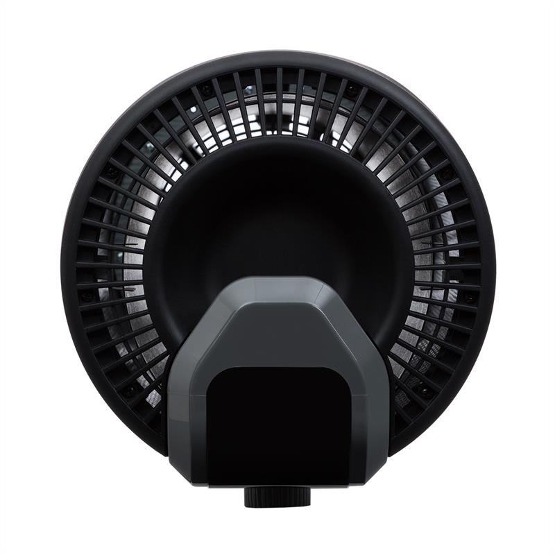 Klarstein Datscha Analog, 360° ohrievač, termostat, teplo všade dookola, 2000 W, čierny – Obrázok 4