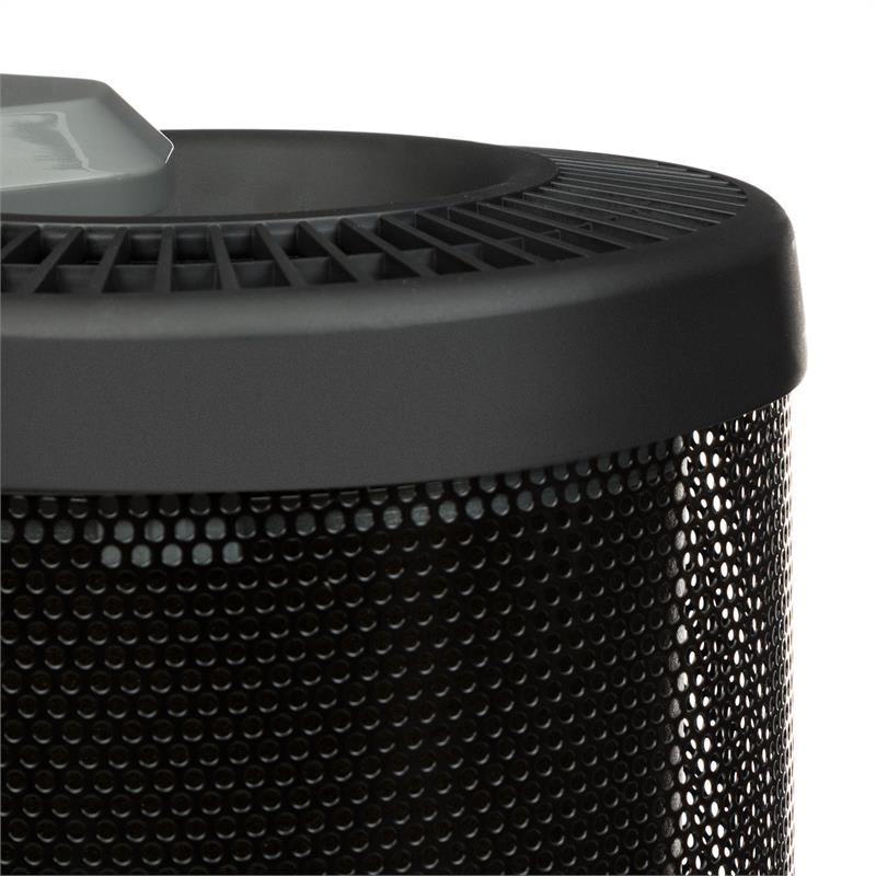 Klarstein Datscha Digital, elektrický ohrievač, 360°, termostat, diaľkový ovládač, časovač, 2200 W, čierny – Obrázok 5