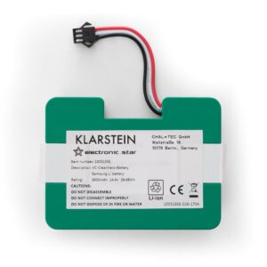Klarstein Cleanhero náhradná dobíjacia batéria lítiová batéria príslušenstvo