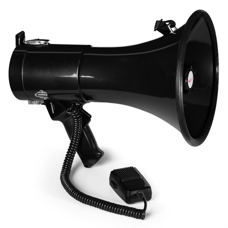 Auna 80W megafón MEGA080 700m, čierna farba – Obrázok 4