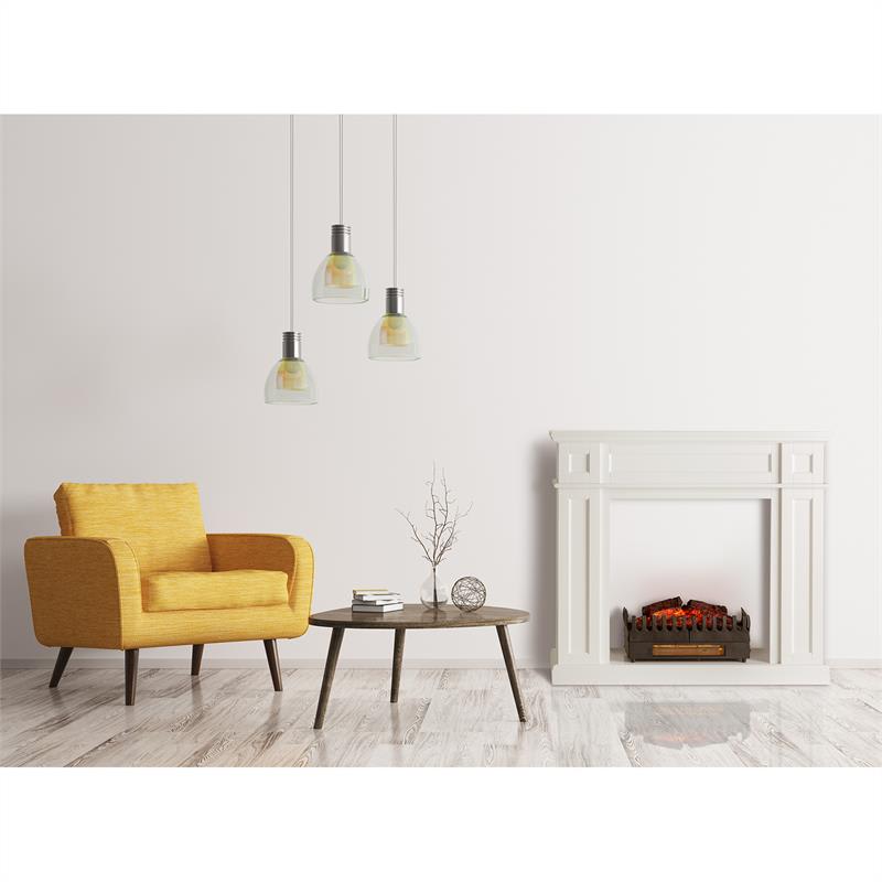 Klarstein Lausanne Frame, krbová konštrukcia, MDF, klasický dizajn, biela