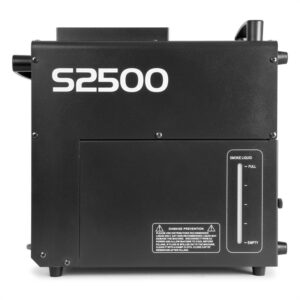 Beamz S2500 výrobník hmly 2500W 24x10W 4-in1-LEDs DMX 3,5L nádrž