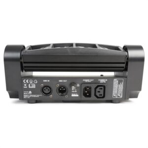 Beamz MHL820, 24 W, lištový svetelný efekt s dvojitými lúčmi, 8 x 3 W RGBW LED, DMX, infračervený diaľkový ovládač