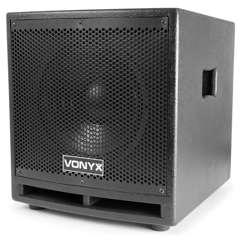 Vonyx VX1000BT 2.2 sada aktívnych reproduktorov 1000W 10"-subwoofer BT USB SD MIC AUX