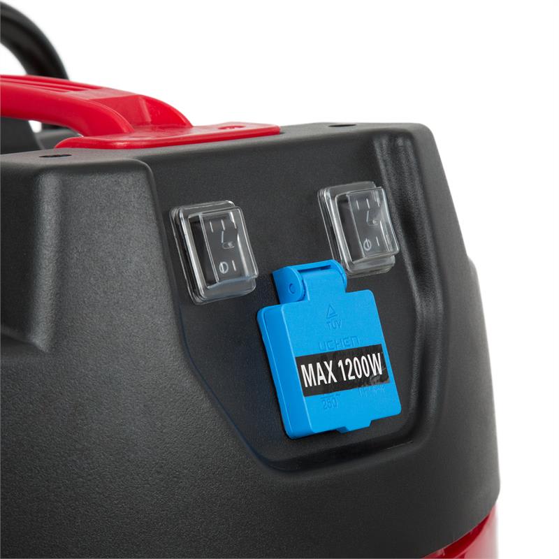 Klarstein Reinraum Centaur, priemyselný vysávač, mokré/suché vysávanie, 100 l, 2400 W – Obrázok 5