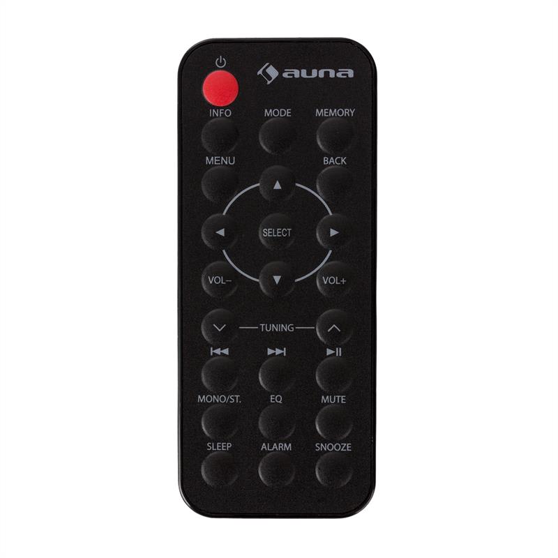 Internetový rádiový adaptér auna iAdapt 320, WLAN, DAB/DAB+, FM/AM , TFT displej, čierny – Obrázok 4