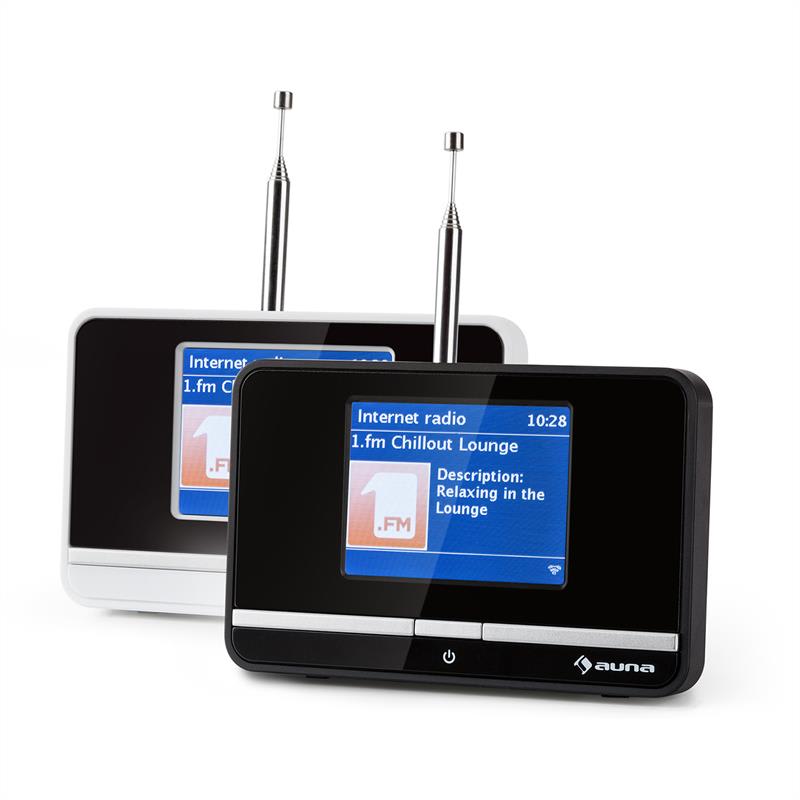 Internetový rádiový adaptér auna iAdapt 320, WLAN, DAB/DAB+, FM/AM , TFT displej, čierny – Obrázok 5