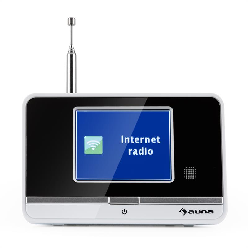Internetový rádiový adaptér auna iAdapt 320, WLAN, DAB/DAB+, FM/AM, TFT displej, biely – Obrázok 2