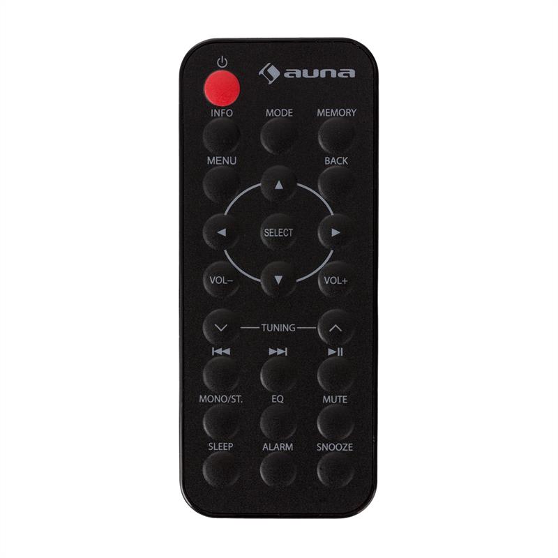 Internetový rádiový adaptér auna iAdapt 320, WLAN, DAB/DAB+, FM/AM, TFT displej, biely – Obrázok 3