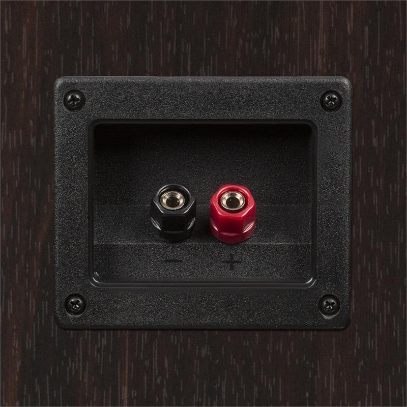 Auna L766 3-cestné basreflexné HiFi reproduktory, pár, vlašský orech – Obrázok 4