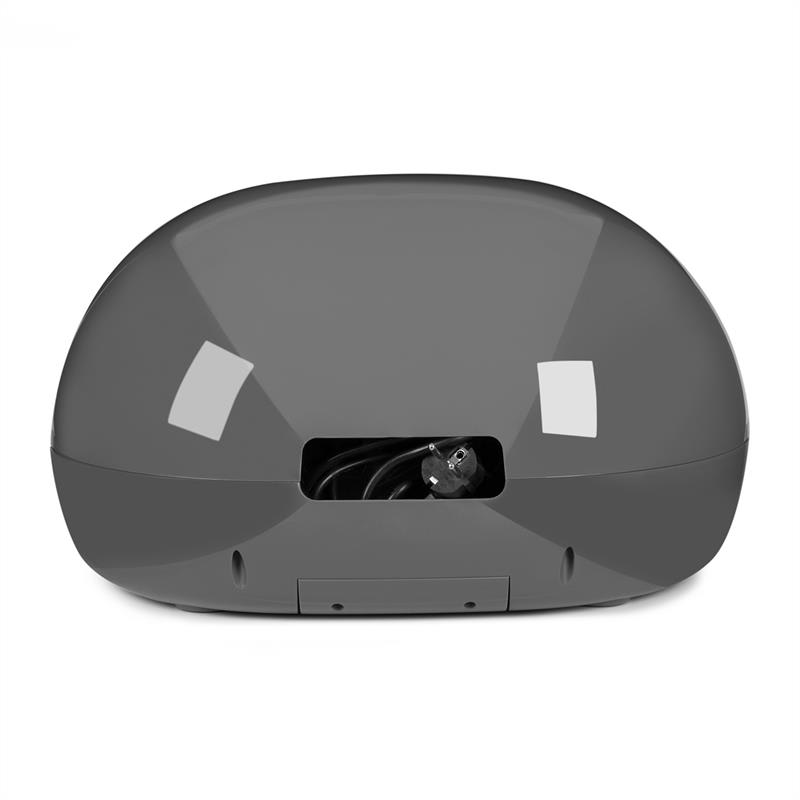 Klarstein ShoeButler, čistič obuvi, 120 W, 3 kefy, šedý – Obrázok 3