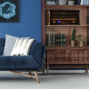 Auna Belle Epoque 1908, retro stereo systém, gramofón, rádio, USB, CD, MP3, mikrosystém