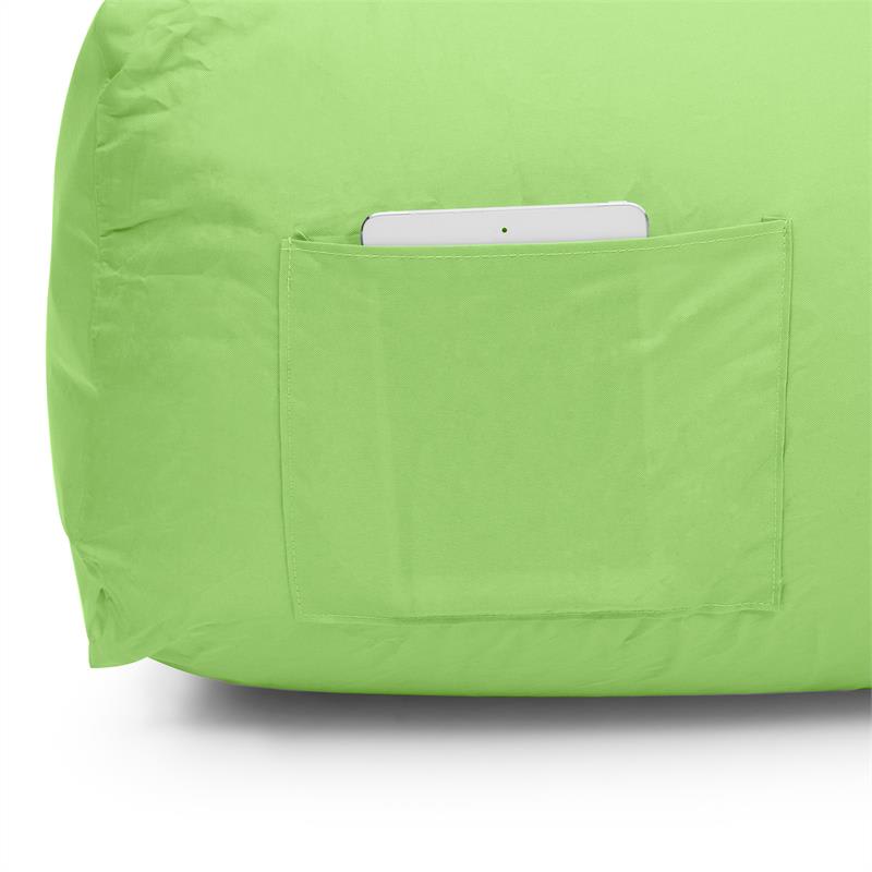 Blumfeldt Airchair, nafukovacie kreslo, 80 x 80 x 100 cm, ruksak, prateľné, polyester, zelené – Obrázok 3