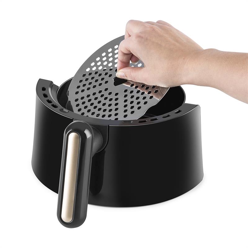 Klarstein Wel Air Fry, teplovzdušná fritéza, 1230W, poistka pred prehriatím, 1,5l, čierna – Obrázok 4