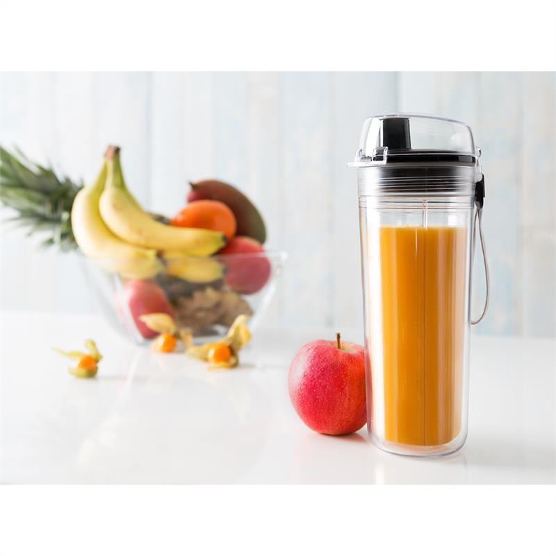 Klarstein Vitwist stojaci mixér 250W 0,45l, smoothie, červená farba – Obrázok 2