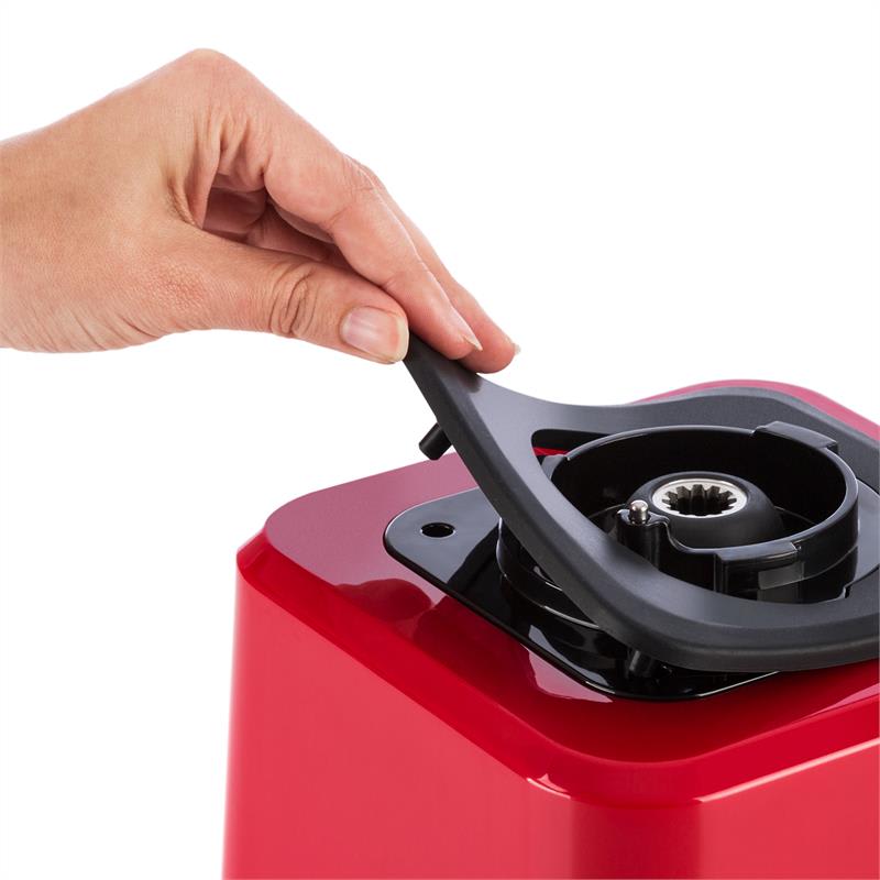 Klarstein Olympus R, stolný mixér, 1400 W, 1,8PS, polievkový mixér s ohrevom, červený – Obrázok 4