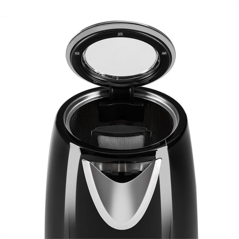 Klarstein Gulliver rýchlovarná kanvica, 2200W; 1,7l; funkcia udržiavania teploty, čierna farba – Obrázok 5