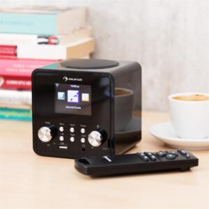 Auna IR-120 internetové rádio, WiFi DNLA UPnP app-control, čierna farba