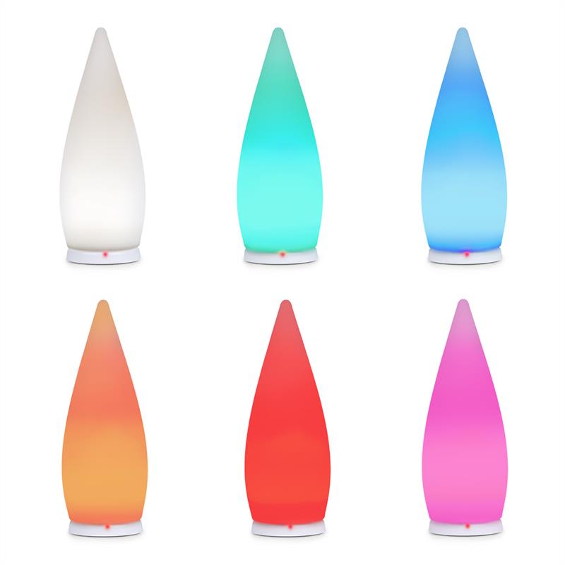 Blumfeldt Gagarin, LED lampa, induktívna nabíjacia stanica, 16 rôznych farieb, IP65 – Obrázok 3