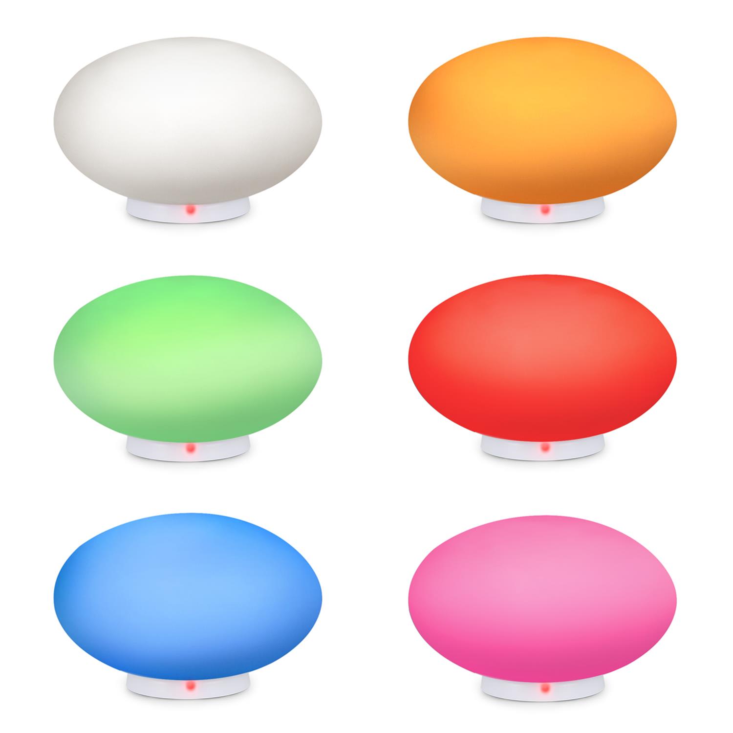 Blumfeldt Flatlight, LED lampa, induktívna nabíjacia stanica, polyetylén, diaľkový ovládač – Obrázok 3