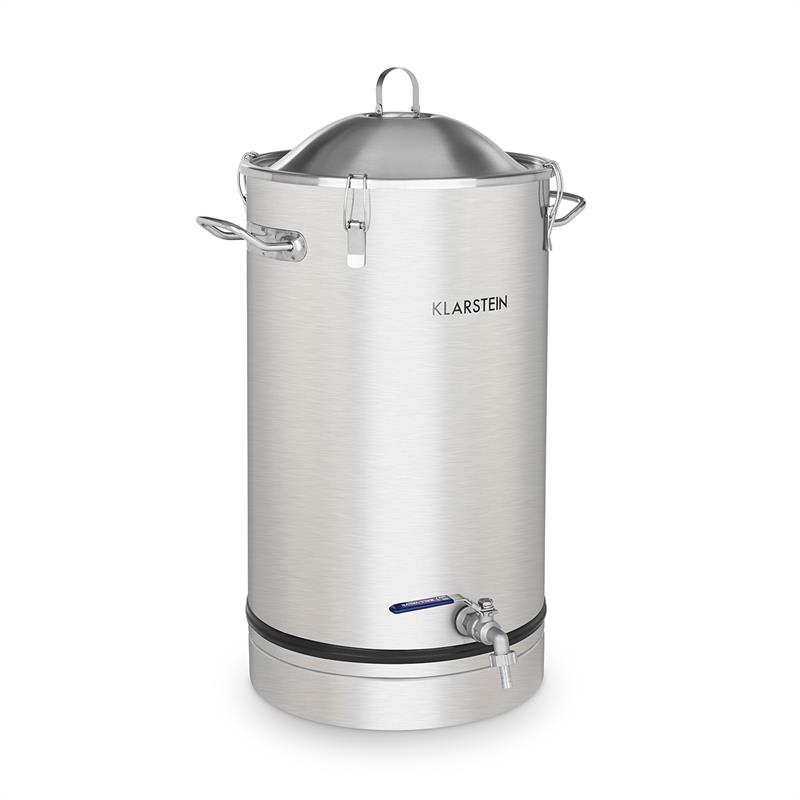 Klarstein Maischfest 25, fermentačný kotol, 25 l, kvasná rúrka, nehrdzavejúca oceľ 304