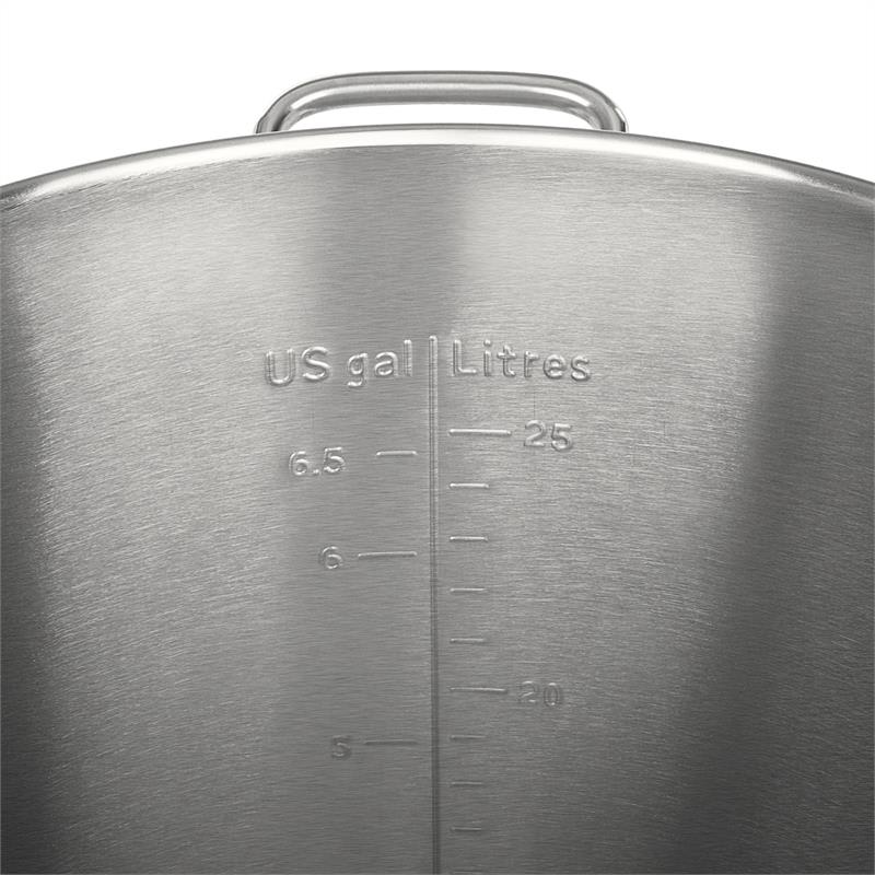 Klarstein Maischfest 25, fermentačný kotol, 25 l, kvasná rúrka, nehrdzavejúca oceľ 304 – Obrázok 4