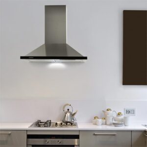 Klarstein Galina, digestor, 60 cm, nástenný, 350 m³/h, LED, akrylové sklo, nehrdzavejúca oceľ