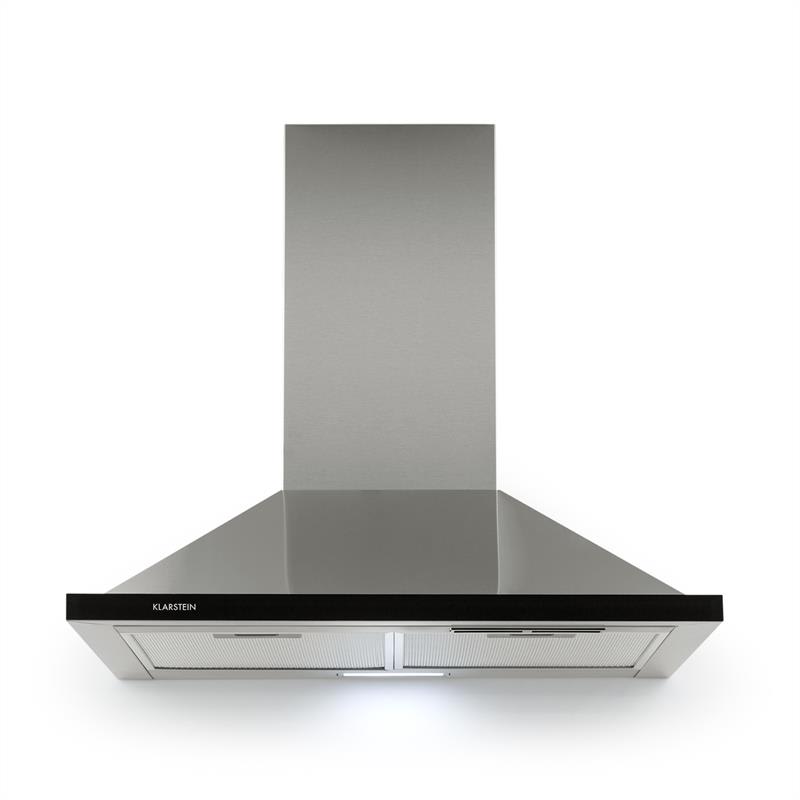 Klarstein Galina, digestor, 60 cm, nástenný, 350 m³/h, LED, akrylové sklo, nehrdzavejúca oceľ – Obrázok 2
