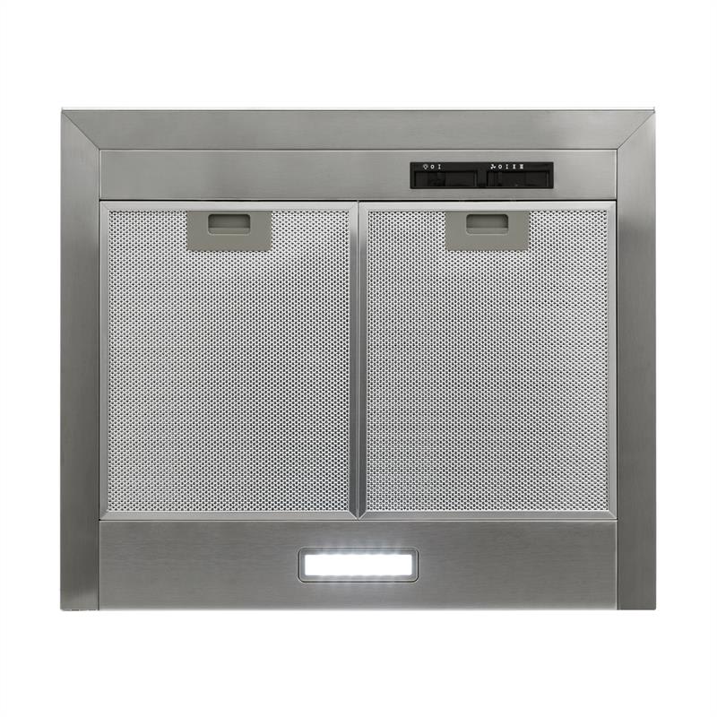 Klarstein Galina, digestor, 60 cm, nástenný, 350 m³/h, LED, akrylové sklo, nehrdzavejúca oceľ – Obrázok 3