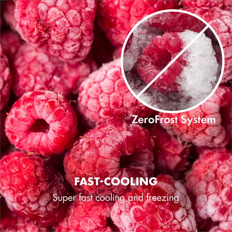 Klarstein Iceblokk Hybrid truhlicová mraznička, 227 litrov, 7 priehradok, vzhľad ušľachtilej ocele – Obrázok 5