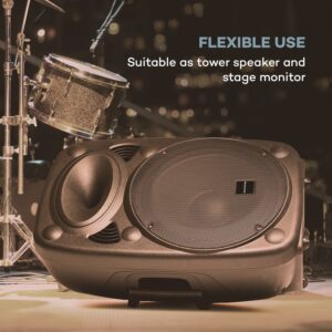 Auna Pro SLK-12-A, aktívny PA reproduktor, 700W, 12", USB a SD porty, MP3