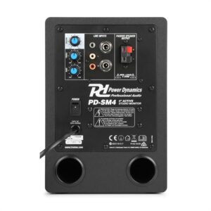 Power Dynamics PDSM4, sada reproduktorov, 2 x 60 W , čierna