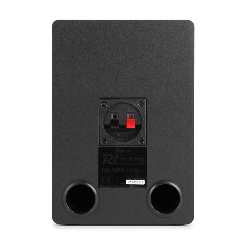Power Dynamics PDSM4, sada reproduktorov, 2 x 60 W , čierna – Obrázok 2