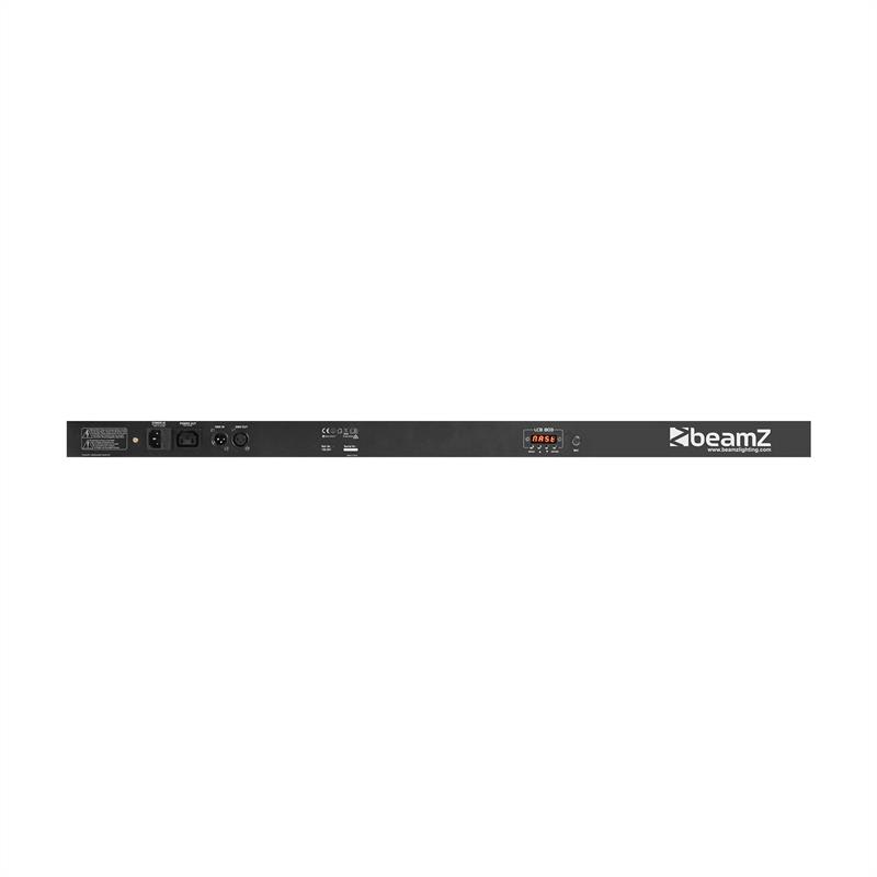 Beamz LCB803, LED lišta, 80 x 3 W 3v1 LED diód, DMX režim alebo samostatná prevádzka, 120 W, čierna – Obrázok 3