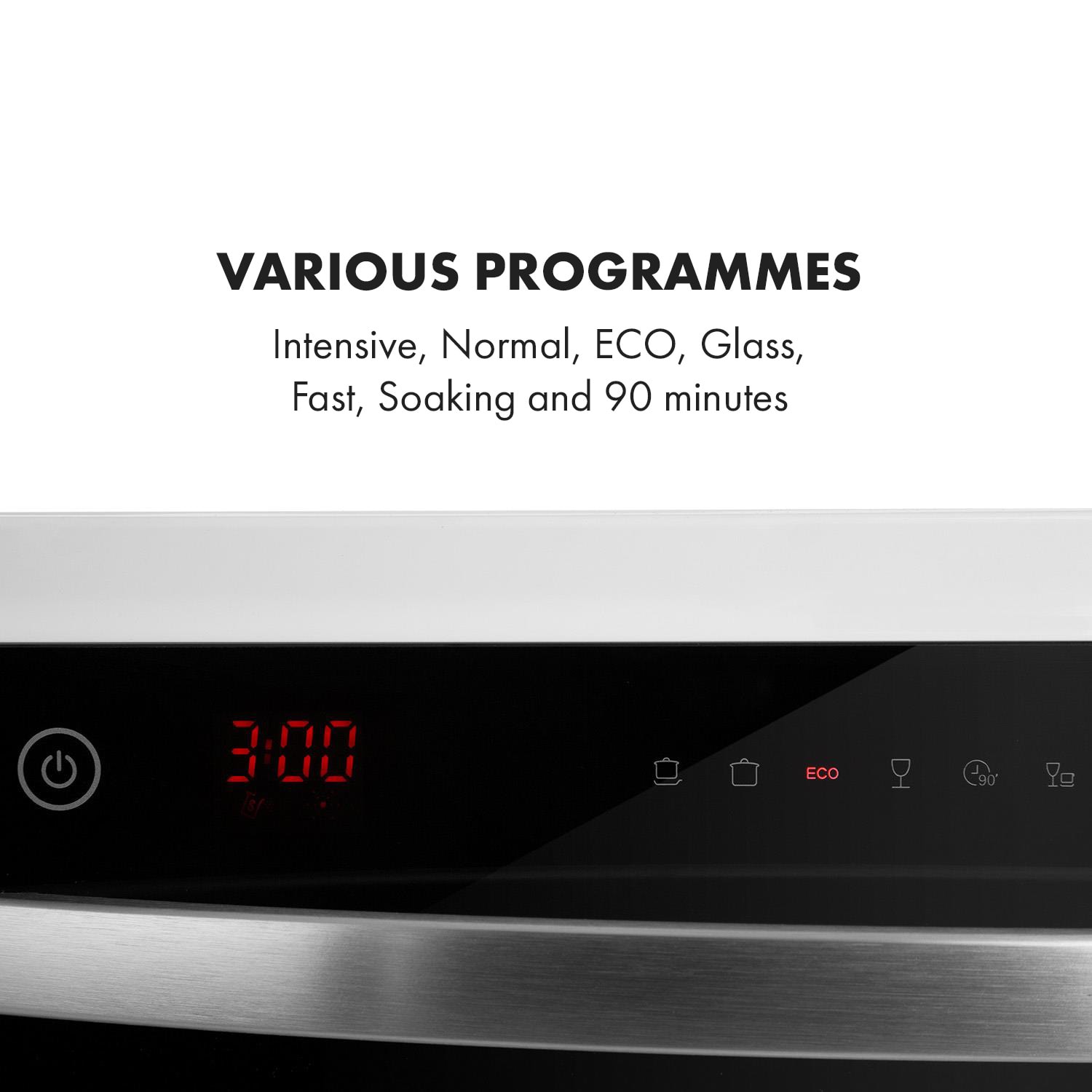 Klarstein Amazonia 6 Luminance, stolná umývačka riadu, 1380 W, na 6 súprav riadu, energet. trieda F – Obrázok 2