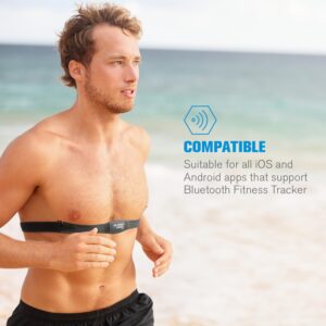 Capital Sports Alatech CS010, hrudný pás, bluetooth 4.0, IPX7, univerzálna veľkosť, čierny