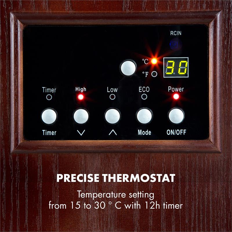 Klarstein Heatbox infračervený ohrievač – Obrázok 5