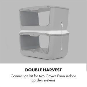 Klarstein GrowIt Connection Kit, spojovací rám pre inteligentné domáce záhrady GrowIt Farm