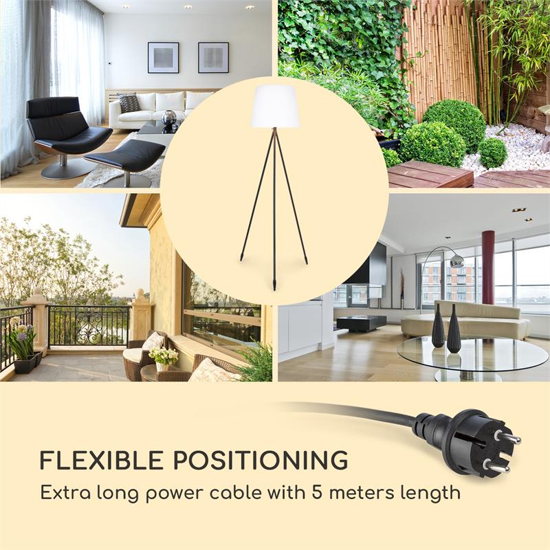 Blumfeldt Moody STX, lampa, IP65, tienidlo lampy z PE , E27, 25 W max. – Obrázok 2