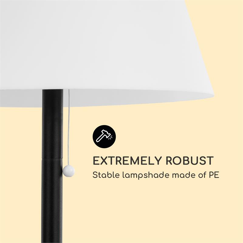 Blumfeldt Moody Solar ST, lampa, solárna prevádzka, IP65, PE tienidlo lampy – Obrázok 5