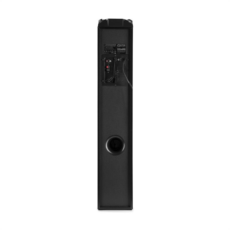 Fenton LIVE50, párty stanica, 400 W max, 2 USB porty, BT, diaľkový ovládač, čierny – Obrázok 2