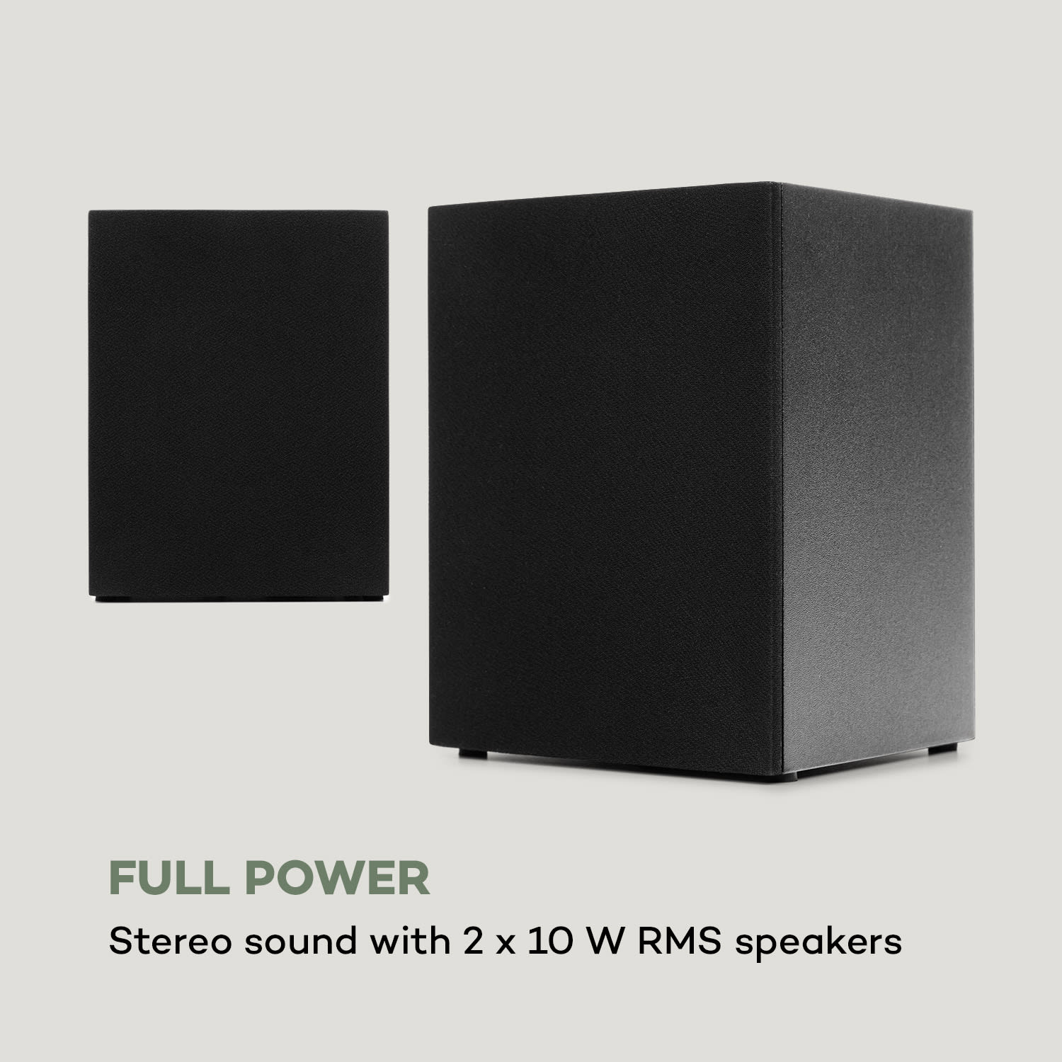 OneConcept Streamo, stereo systém s internetovým rádiom, WLAN, DAB+, FM, CD prehrávač, BT, čierny – Obrázok 4