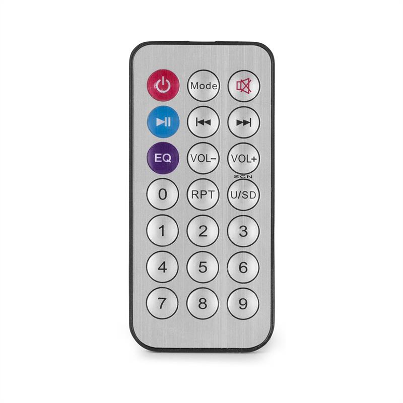 Fenton KAR100, sing station, 100 W, akumulátor, USB, bluetooth, AUX vstup, čierna – Obrázok 5